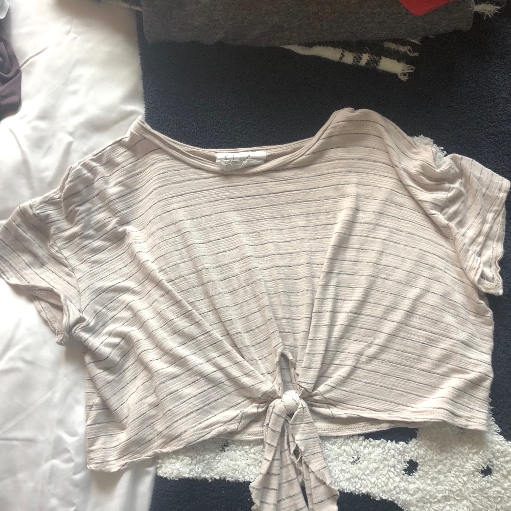 Striped Crop Top